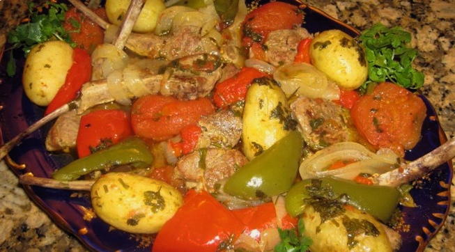 Капустный салат по-азербайджански