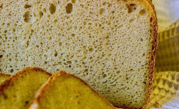 Кукурузно-рисовый хлеб в хлебопечке