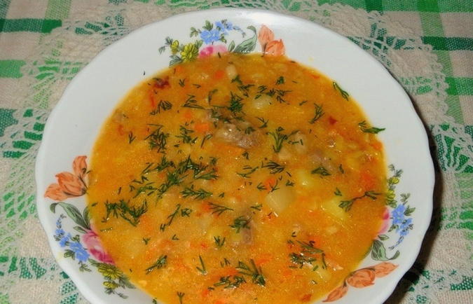Наваристый гороховый суп с копчеными ребрышками – пошаговый рецепт приготовления с фото