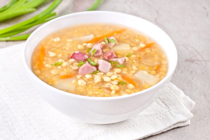 Как приготовить Гороховый суп со свининой в мультиварке - пошаговое описание