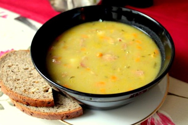 Гороховый суп в мультиварке Панасоник
