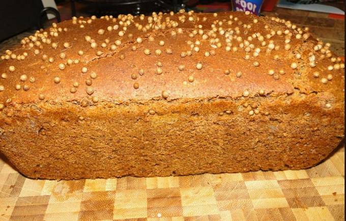 Бородинский хлеб в хлебопечке Панасоник