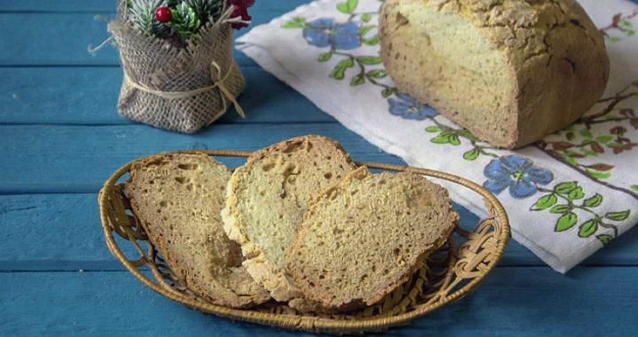 Хлеб на кефире в хлебопечке Редмонд