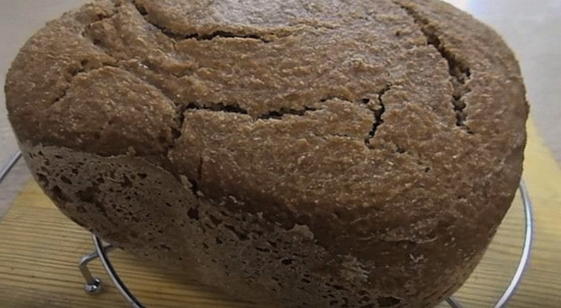 Хлеб на закваске в хлебопечке Редмонд
