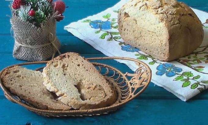 Хлеб на кефире в хлебопечке Мулинекс