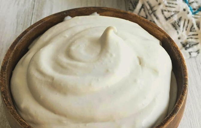 Крем для торта из питьевого йогурта — рецепт с фото пошагово