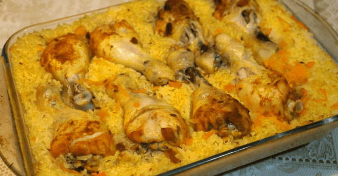 Плов с курицей в духовке – пошаговый рецепт приготовления с фото