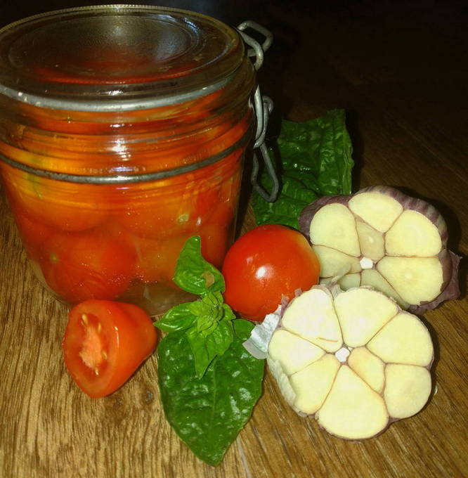 Жареные помидоры на зиму - самый вкусный рецепт с пошаговыми фото