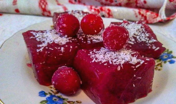 Желе из замороженных ягод с желатином