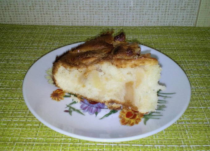 Итальянский яблочный деревенский пирог