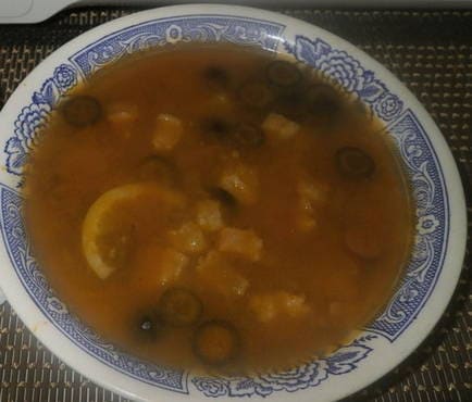 Белая солянка (без томатной пасты) — рецепт с фото пошагово