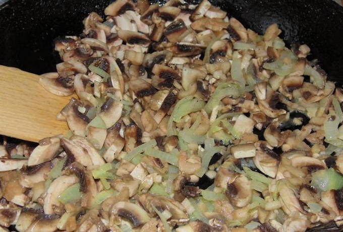 Картофельные зразы с грибами