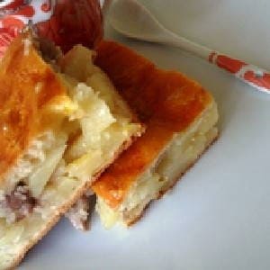 Пирог с картошкой и мясом в духовке - 5 простых рецептов с фото