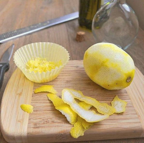 Рецепт цедры лимона