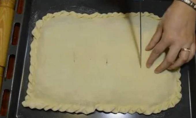 Пирог со щавелем в духовке