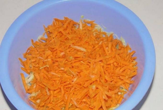 Оладьи из кабачков и моркови