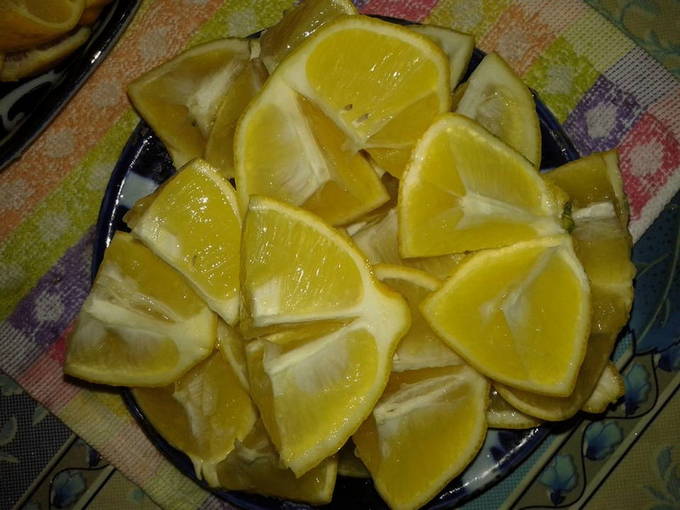 Желе из черной смородины с лимоном