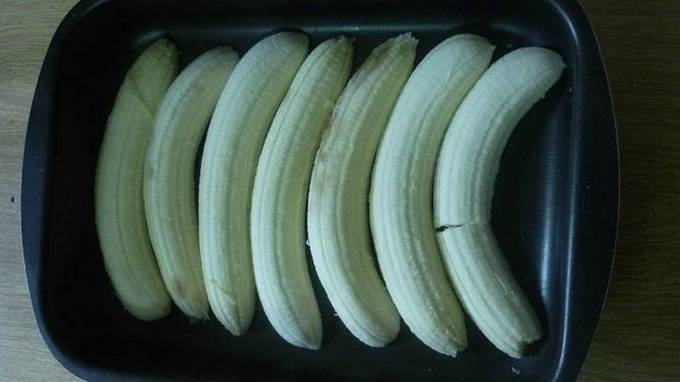 Творожная запеканка с бананом для детей