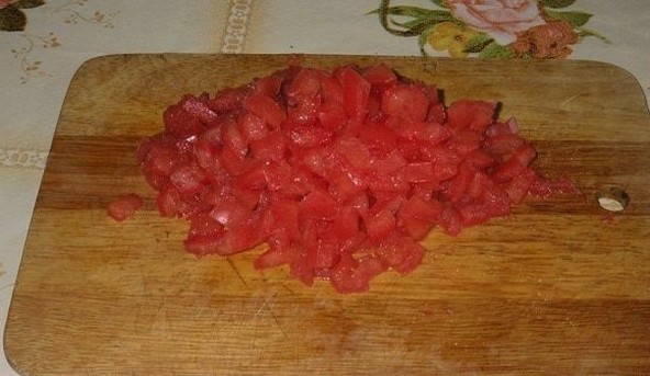Кабачки в духовке с фаршем и помидорами