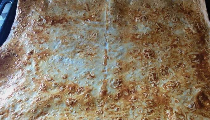 Хачапури с сыром на скорую руку