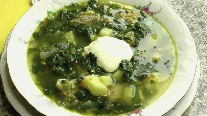 Щавелевый суп классический рецепт