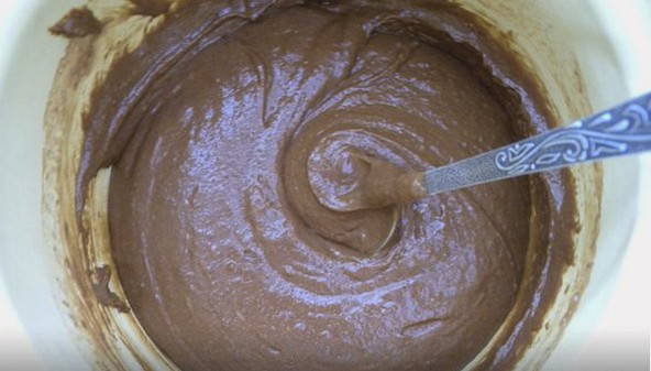Бисквит шоколадный на кипятке