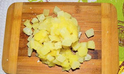 Салат с ананасом без майонеза