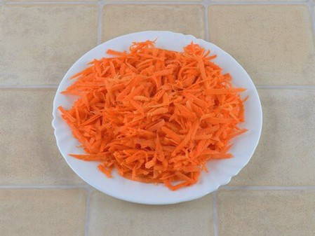 Салат с фасолью морковью и луком
