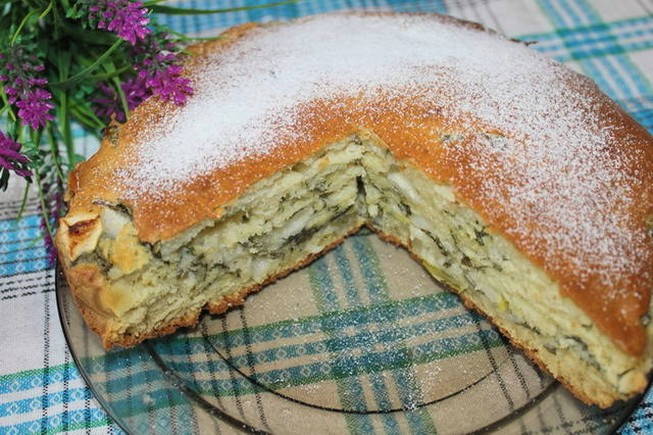 Как приготовить пирог с щавелем в духовке рецепт с фото пошагово