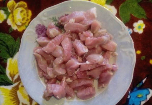 Свинина с кабачками в духовке