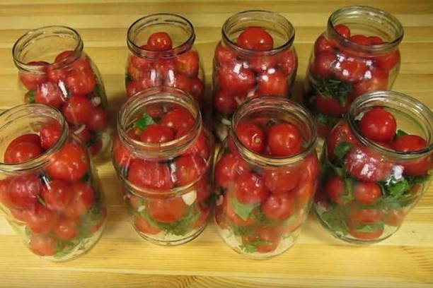 Маринованные помидоры черри без стерилизации