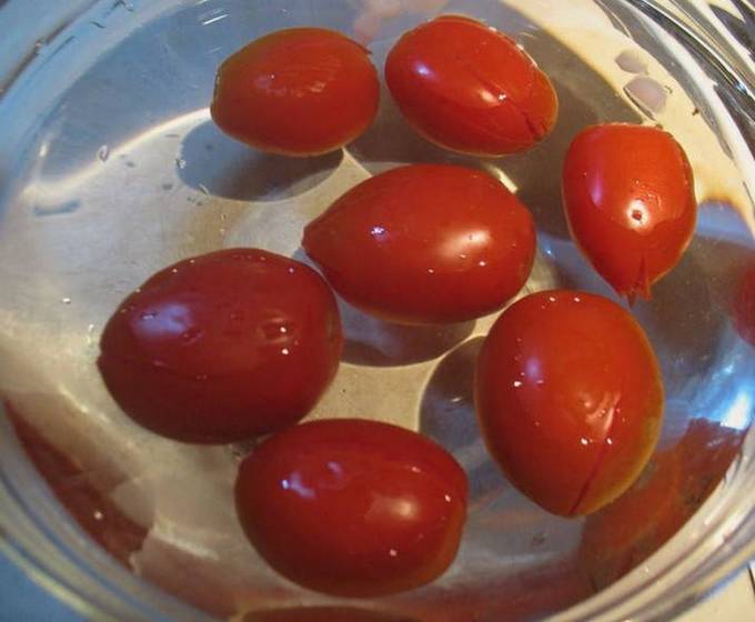 Вяленые помидоры без кожицы