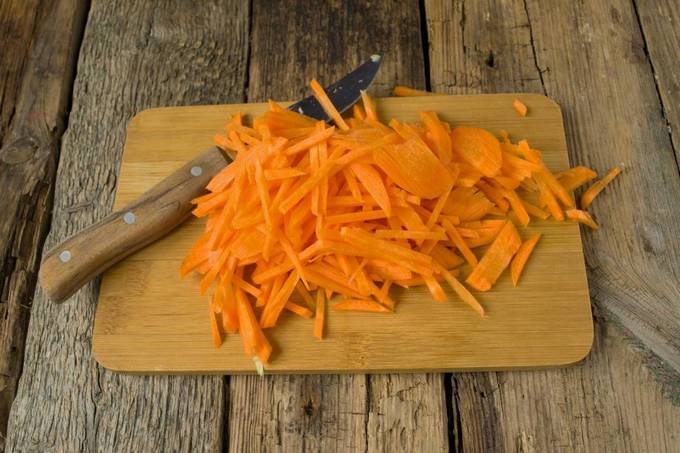 Лечо из перца и моркови