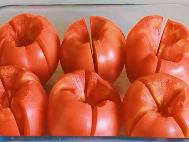 Соленые помидоры быстрого приготовления