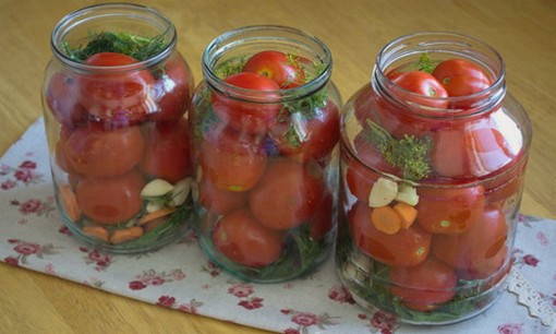 Маринованные помидоры классический рецепт