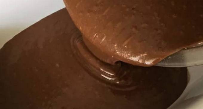 Шоколадный кекс на кипятке