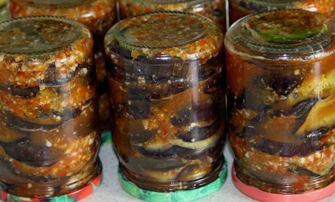 Аджика из баклажан без помидор - пошаговый рецепт с фото