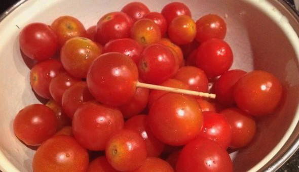 Маринованные помидоры черри быстрого приготовления