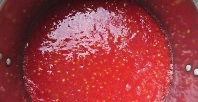 Домашний кетчуп из томата