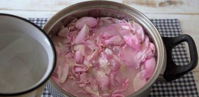 Варенье из лепестков роз с желатином