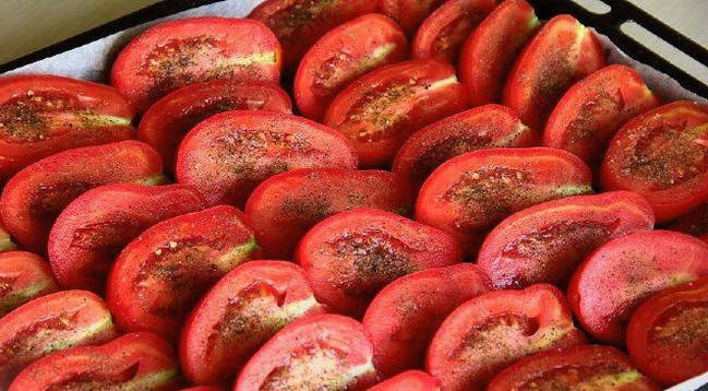 Вяленые помидоры в аэрогриле