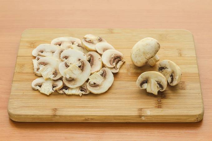 Рагу из кабачков с грибами