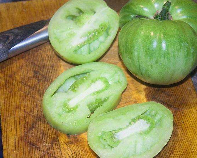 Зеленые помидоры консервация