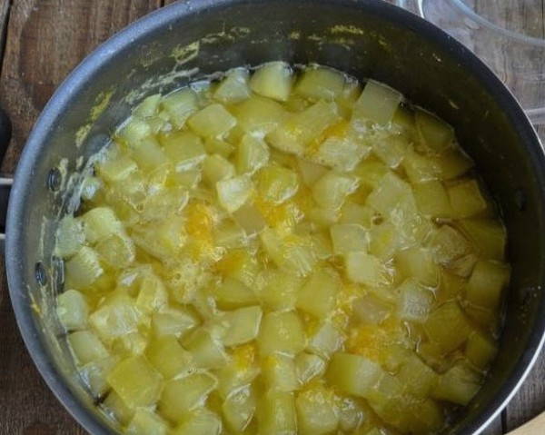 Варенье из кабачков с лимонной кислотой