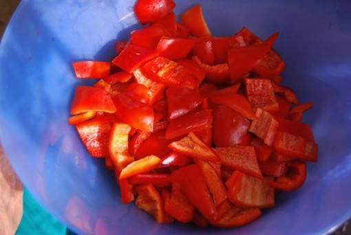 Перец в томатном соке без масла