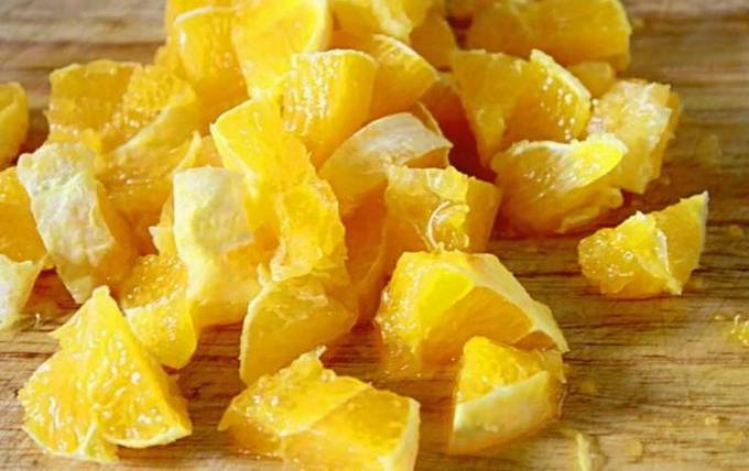 Варенье из кабачков с лимоном и апельсином кусочками
