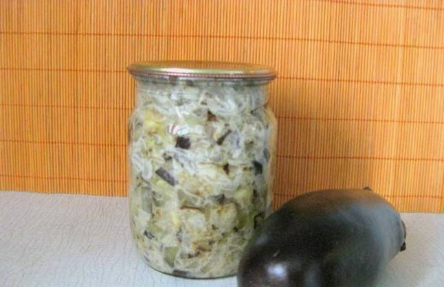 Закуска из баклажанов с майонезом и чесноком — рецепт с фото пошагово