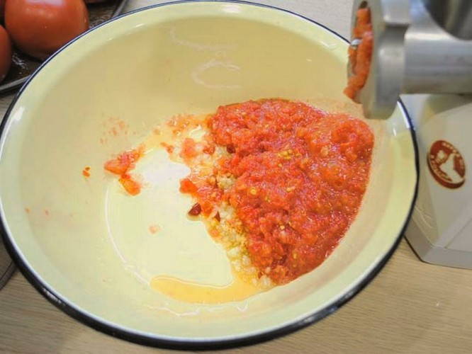 Лечо из кабачков без томатной пасты