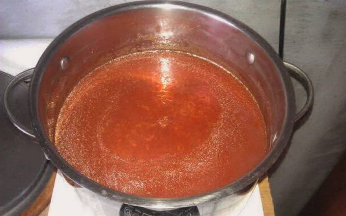 Перец в томатном соке без стерилизации