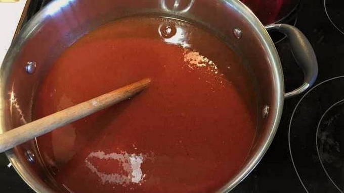 Перец в томатном соке без стерилизации